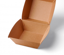 Caja para hamburguesas